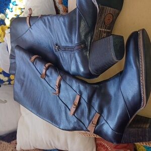 Holding Horses Anthropologie Tall leather boot Dylano, size 39